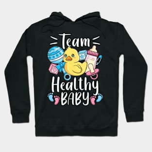 Gender Reveal Team Healthy Baby Hoodie